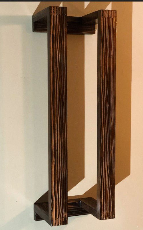 Wall mounted blanket rack
