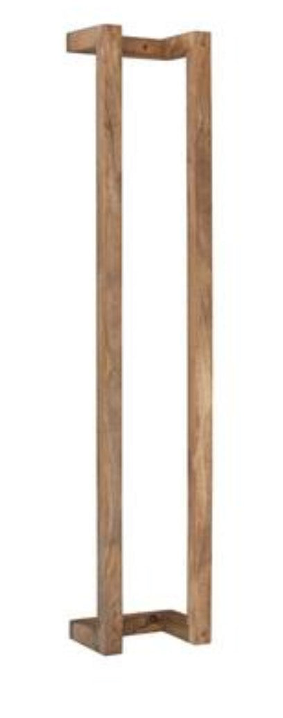 Wall mounted blanket rack